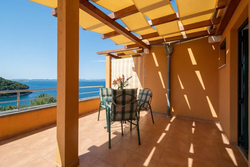 Studio flat with terrace and sea view Sali, Dugi otok (AS-17791-b) - Image 1