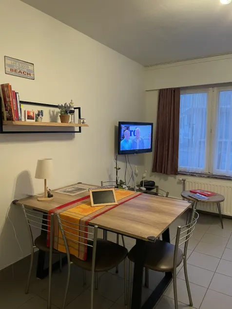 Cozy apartment on the seawall in Westende - Image 1