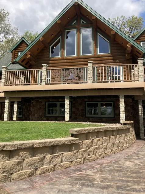 Gorgeous Log Home featuring  8-person outdoor HOT TUB-available year round. - Image 1