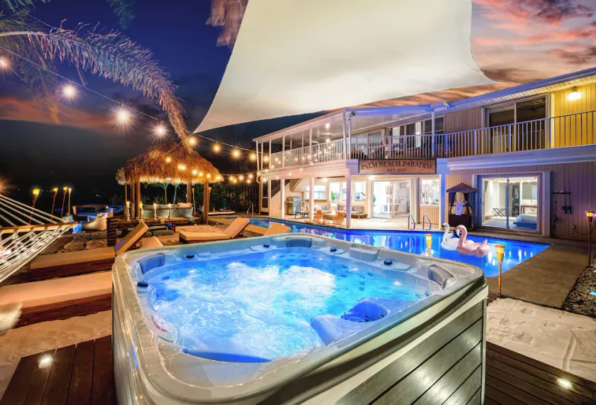 Palm Beach Paradise | Villa w/ Beach, Pool, Cinema & Tiki - Image 1