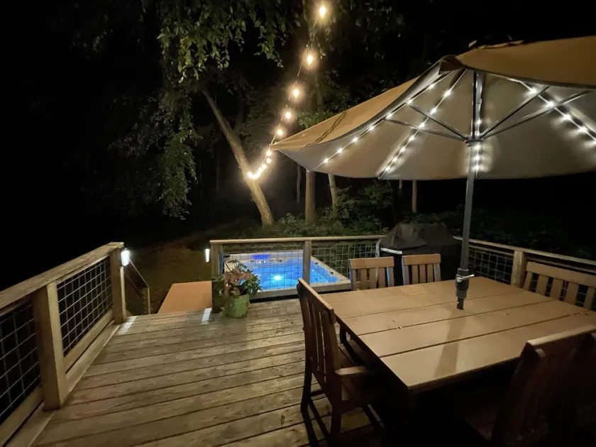 Pennsy Ridge Hideaway: Relax in our centrally-located wooded retreat w/ hot tub - Image 1