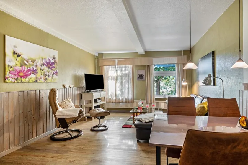 Appartement 'Ferienwohnung Ebbe' avec terrasse partagée, jardin partagé et Wi-Fi - Image 1