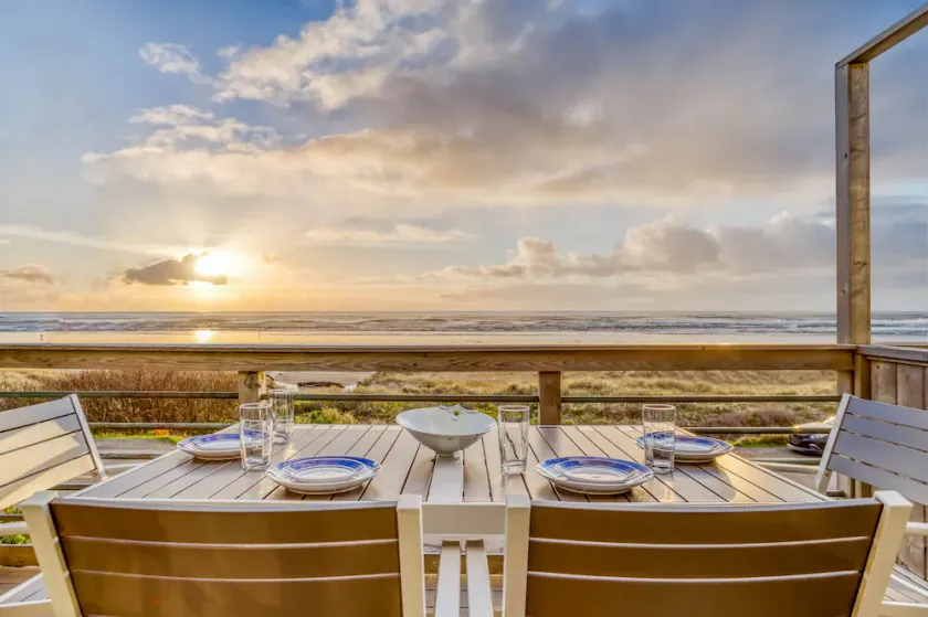 Steps To the Ocean, With Panoramic Views, Ocean-View Deck in Manzanita! - Image 1