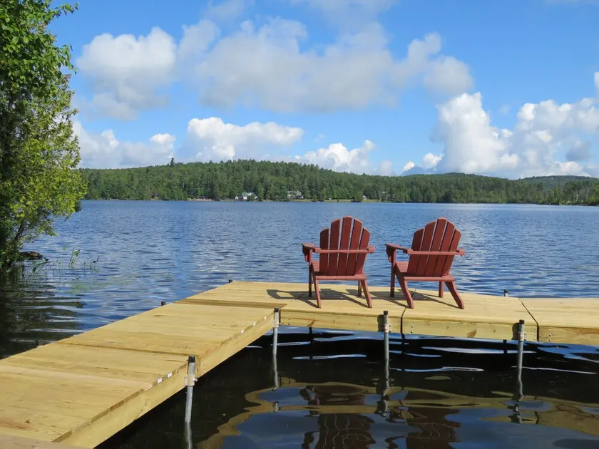 Fire sæson Adirondack lodge stil hjem ved Lake Colby - Saranac Lake Village - Image 1