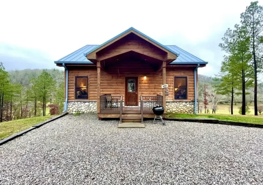 Cabane entièrement équipée avec terrasse et barbecue | Avec animaux admis - Image 1