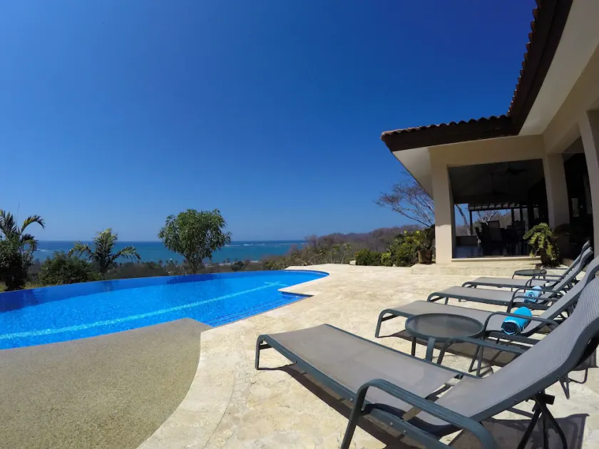 Oceanview villa with infinity pool: VERY private, sunsets, easy walk to beach - Image 1