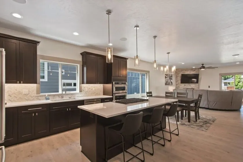 Walk to Lake | Spacious 4BR Home w/ Game Room & Fireplaces - Image 1