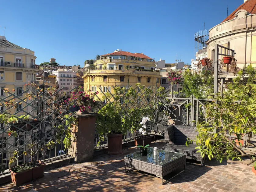 Två våningar lägenhet med terrass - Trevifontänen / Piazza Spagna - Image 1