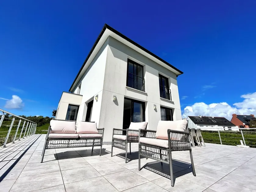 moderne hus på 160 m2,8 til 9 personer, udsigt over havet - Image 1