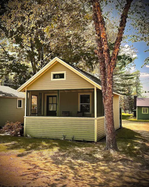 Studio #1  Cottage by Newfound Lake with shared private sandy beach - Image 1