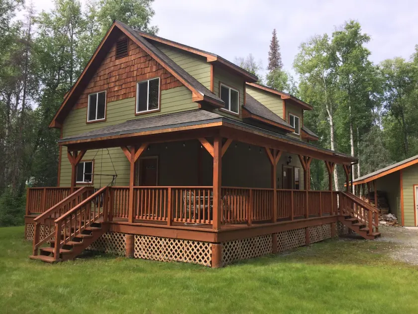 Rummeligt bekvemt hjem i Talkeetna - Image 1