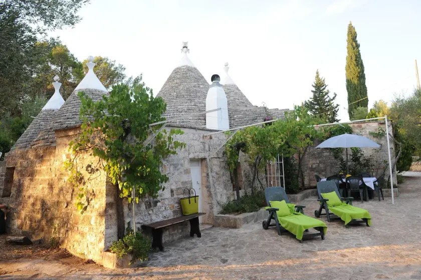 Very personal Trullo in a quiet, fenced olive grove, German owner - Image 1