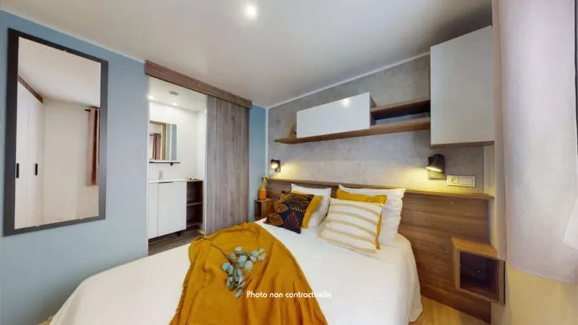 Casa mobile 'Gastes' con piscina condivisa, terrazza privata e aria condizionata - Image 1