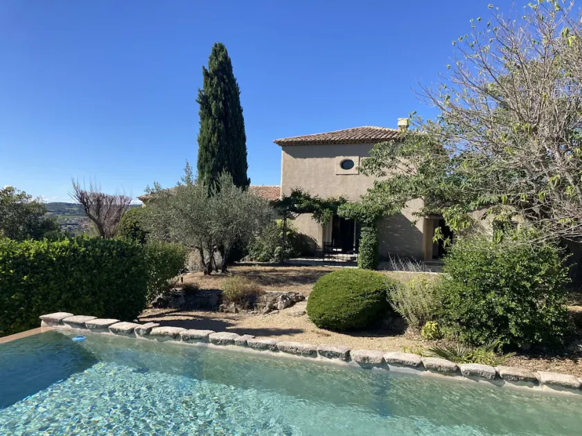 Villa provençale 6 pers, Piscine à débordement/Vue exceptionnelle/2 SDB, Ventoux - Image 1
