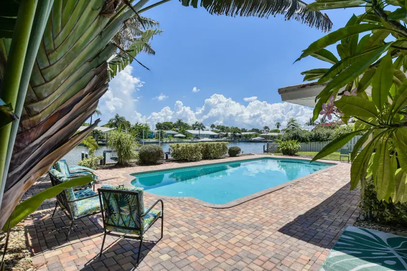 My Happy Place | Waterfront Cocoa Beach Home | Heated Pool + Private Dock - Image 1
