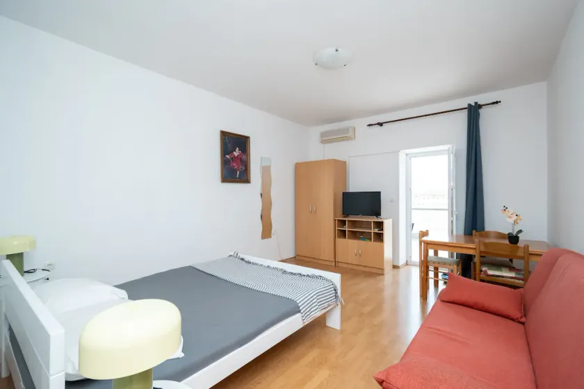 Studio flat with terrace and sea view Zubovići, Pag (AS-9365-b) - Image 1