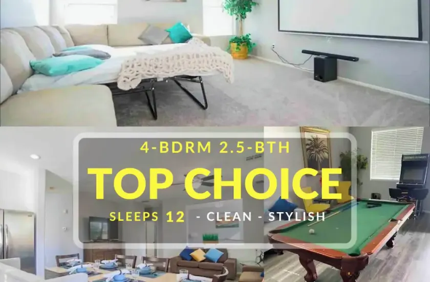 🎁2400sf🏠4BR/3BR🛀6beds🛌,15min Downtown/Strip,Home Theater,Games,BBQ and moree! - Image 1