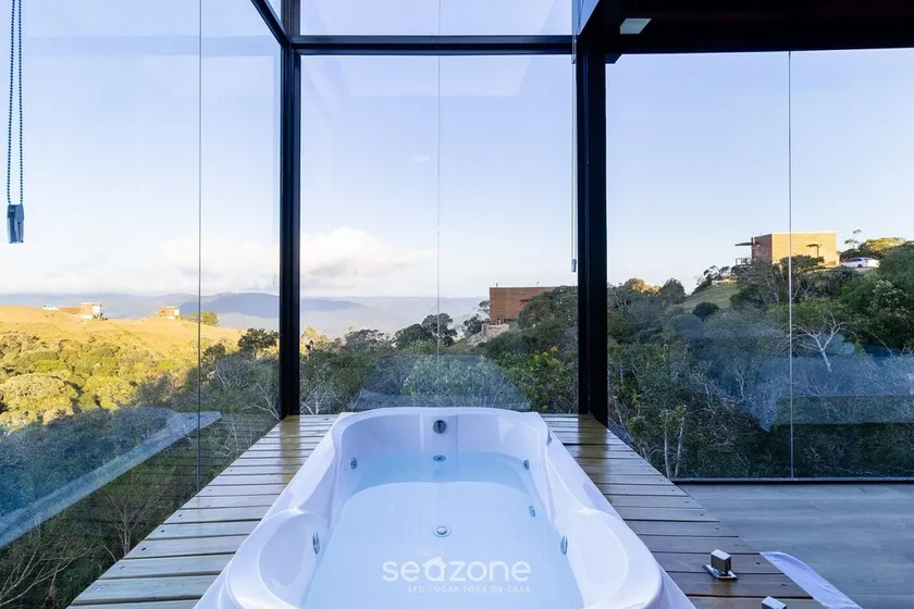 Cabana jacuzzi e vista montanhas VST031 - Image 1