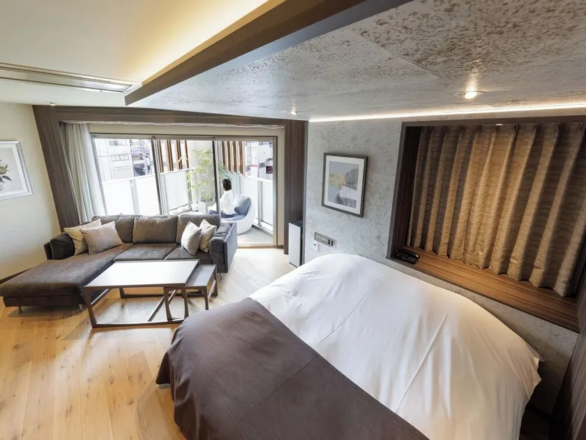 Smoking Suite double room with balcony with bat / Hiroshima Hiroshima - Image 1