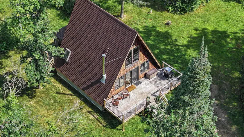 A-Frame|40acres|HikingTrail |Screen Porch|Secluded - Image 1