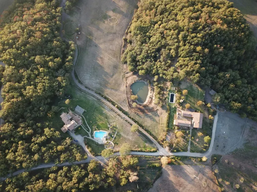 Das Podere Vignalunga ist ein 48 Hektar großes Grundstück mit 2 Hauptvillen und 2 Nebengebäuden - Image 1