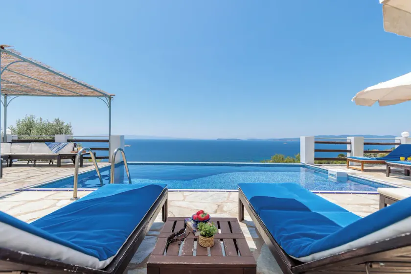 Villa Kalyves Armenopetra - Beautiful  Pool - Amazing Sea Views -Walk to Beaches - Image 1