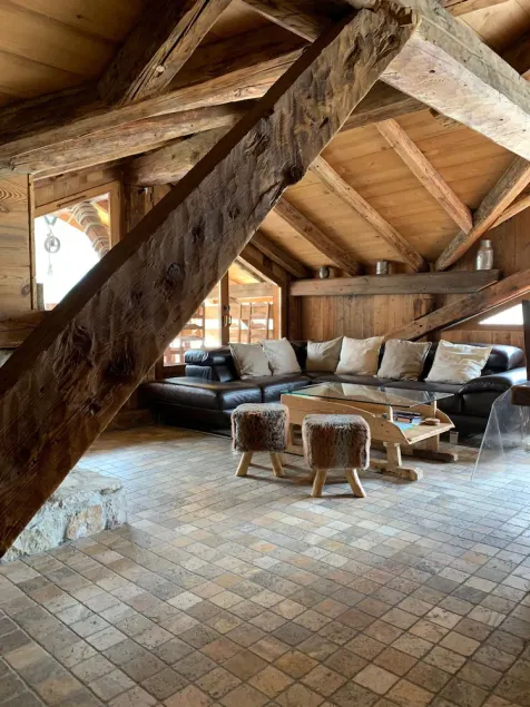 Duplex stående 7-9 p i autentisk hytte - landsbysted La Plagne - Image 1
