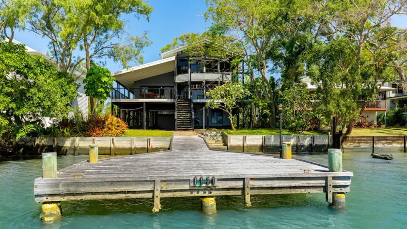 Waterfront Home with Undisturbed Views - 61 Noosa River Drive, Noosa North Shore - Image 1