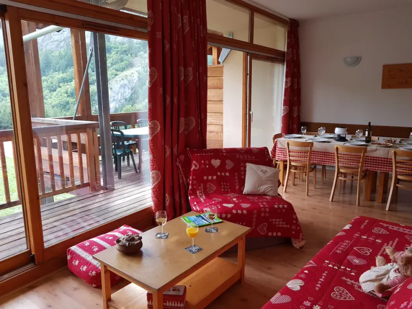 Valloire: Residenz 5 Minuten von den Pisten -Schwimmbad-Sauna Apartment 8-10 per - Image 1