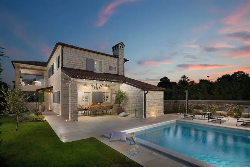 Luxuriöse istrische Villa für 8 mit privatem Pool, Bio-Garten und Spielplätzen - Image 1