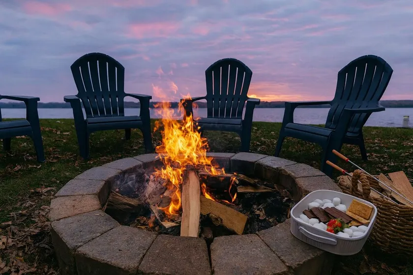 SPACIOUS and Stylish Lakefront Retreat, STUNNING Views, Firepit! - Image 1