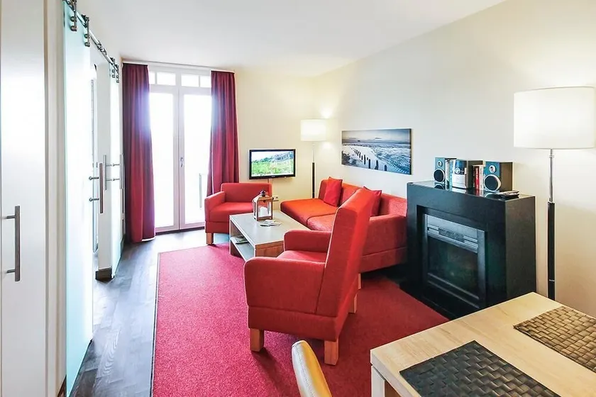 Great, quiet vacation apartment near the beach with sauna and balcony with dyke view - Image 1