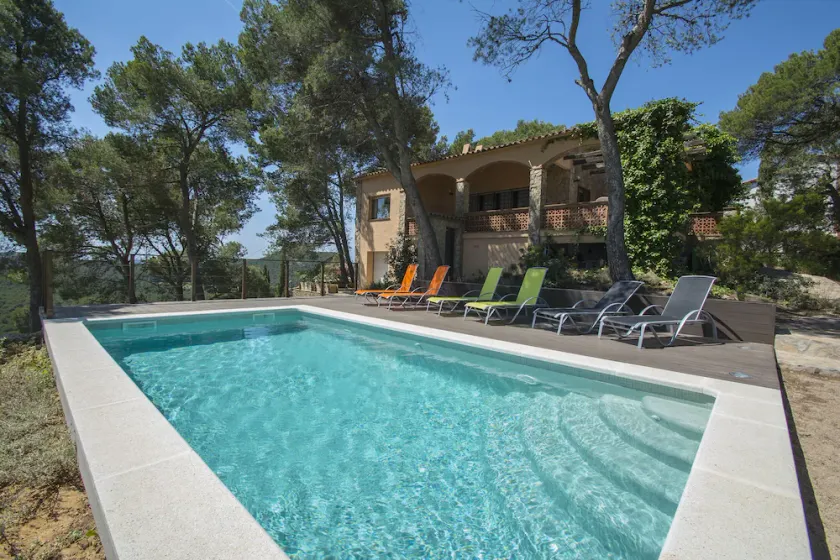 Ferienhaus mit wunderschönem Meer- und Bergblick für 8-9 Personen. Privater Pool - Image 1