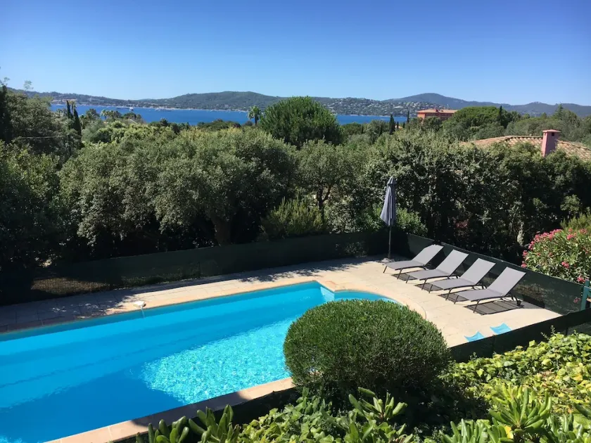 Grande villa belle vue golfe St Tropez avec Piscine .Ste Maxime-Beauvallon - Image 1