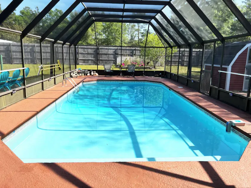 Serene Home with PRIVATE Pool - Near Beaches - Dog Friendly - Firepit&Large Yard - Image 1