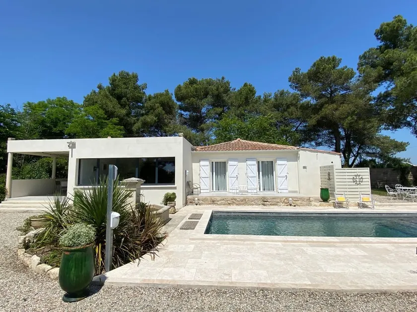 Près Montpellier, villa 200 m2 climatisée dans parc 3000 m2, piscine. 6/8 pers. - Image 1