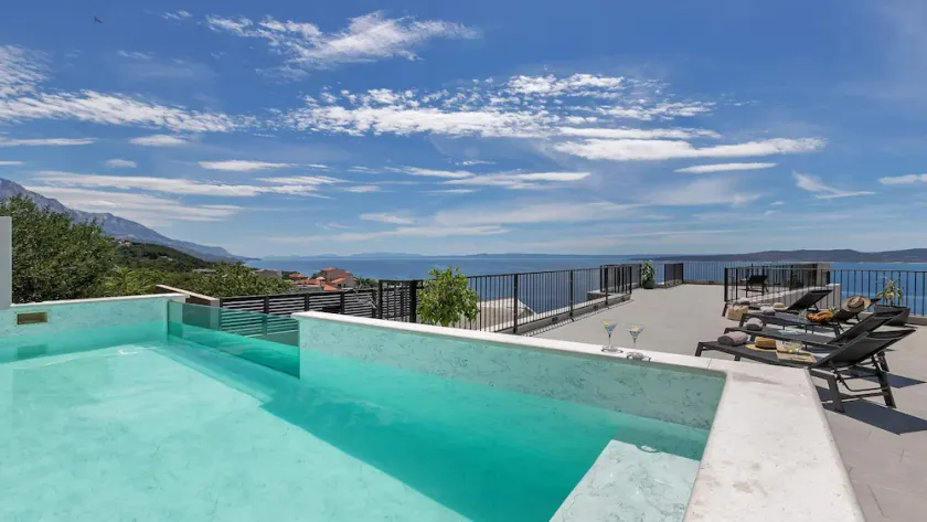 Villa Beyond Blue - modern villa with stunning sea views and a pool for up to six guests by MyWaycation - Image 1