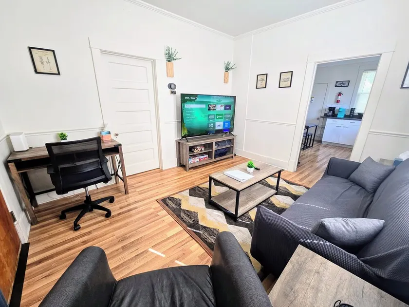 Two-tone Train Home!  King bed, Pet friendly, Foosball! - Image 1