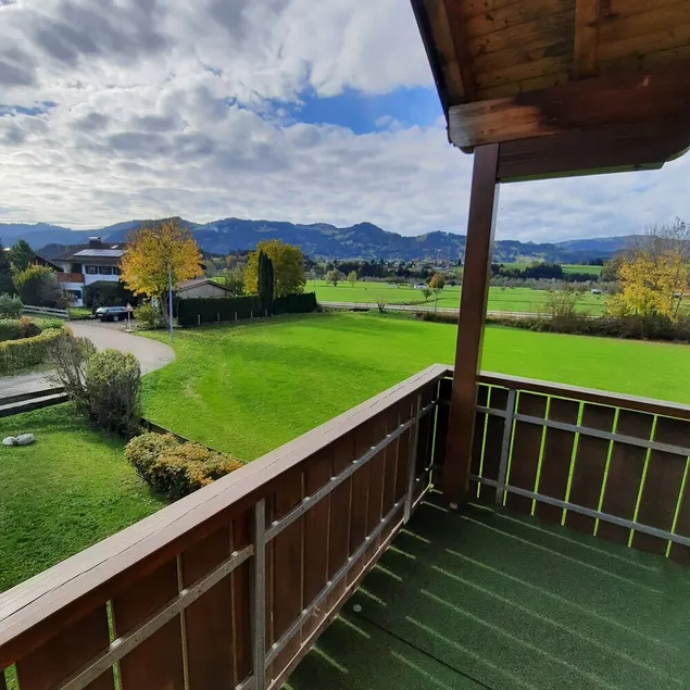 Appartamento 'Ferienwohnung Hörnerblick 32' con vista sulle montagne, balcone e Wi-Fi - Image 1