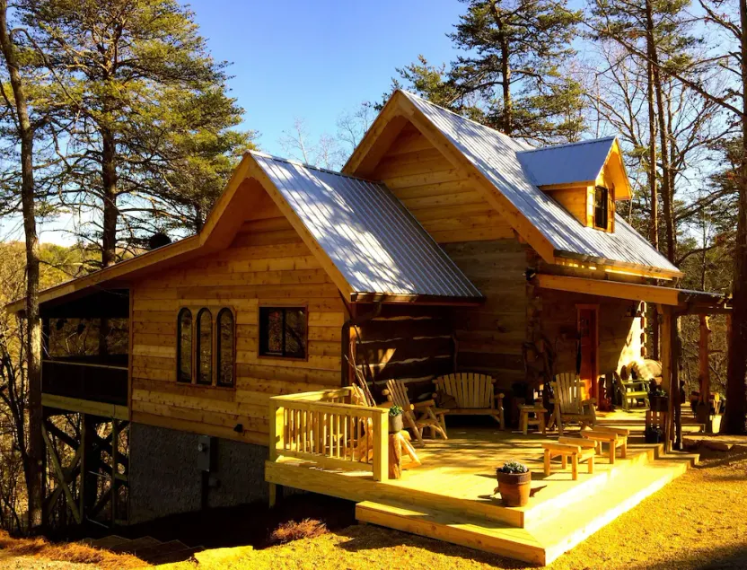 New2BR / 2Bath1800 Original Romantic Cabin (1-2 Nächte bleiben Mo-Do akzeptiert) rs - Image 1