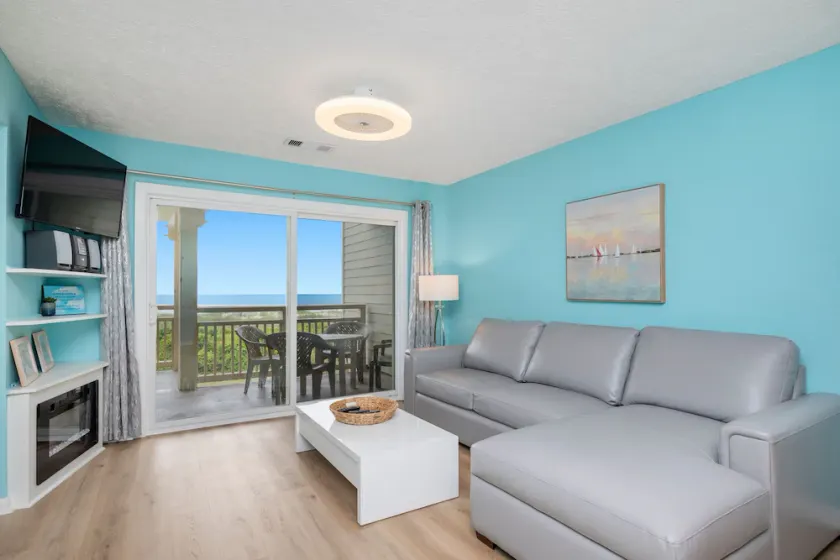 Tranquility2: 3 BR / 2 BA Condo i Caswell Beach, 6 sovepladser - Image 1