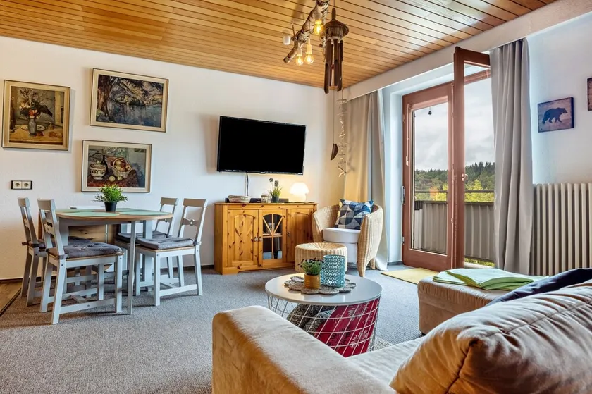 Appartamento di vacanza \"Grundblick\" con vista sulle montagne, balcone e Wi-Fi - Image 1