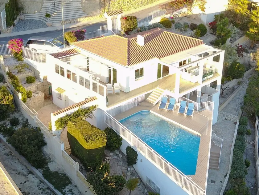 Fantastique villa: piscine, climatisation. wifi gratuit, vue mer pour 10 personnes - Image 1