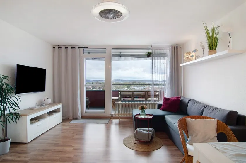Appartement 'Weitblick' avec vue sur le lac, balcon et Wi-Fi - Image 1