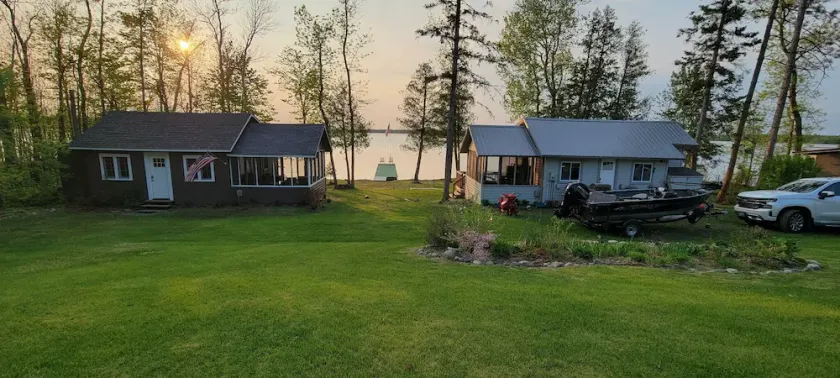 Cottages on Moose. Lakeside, twin cabins on Moose Lake!!! - Image 1
