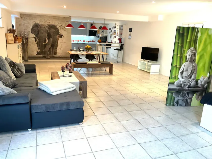 Ferienwohnung/app. für 4 Gäste mit 84m² in Saming - Image 1