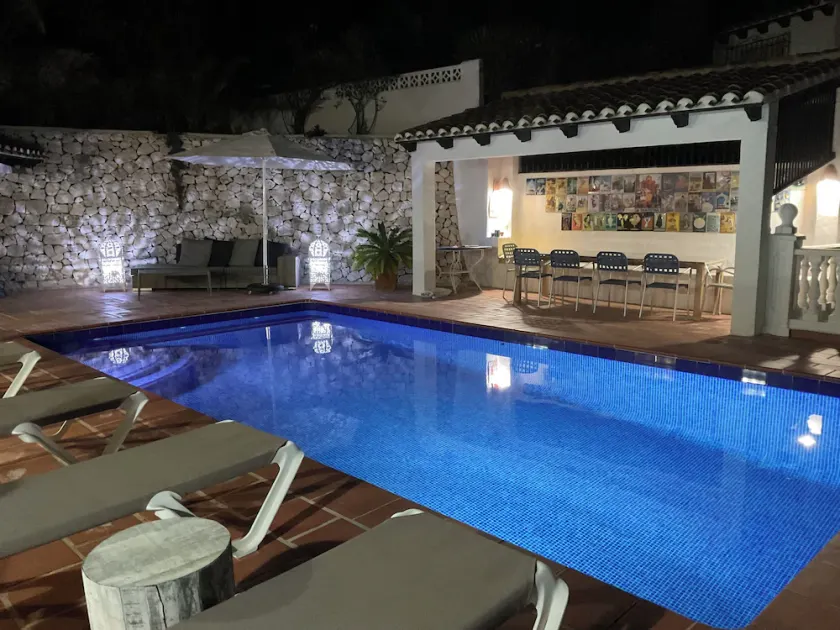 MORAIRA-BENISSA villa déco atypique 10 pers  Wifi- clim- Piscine privée - Image 1