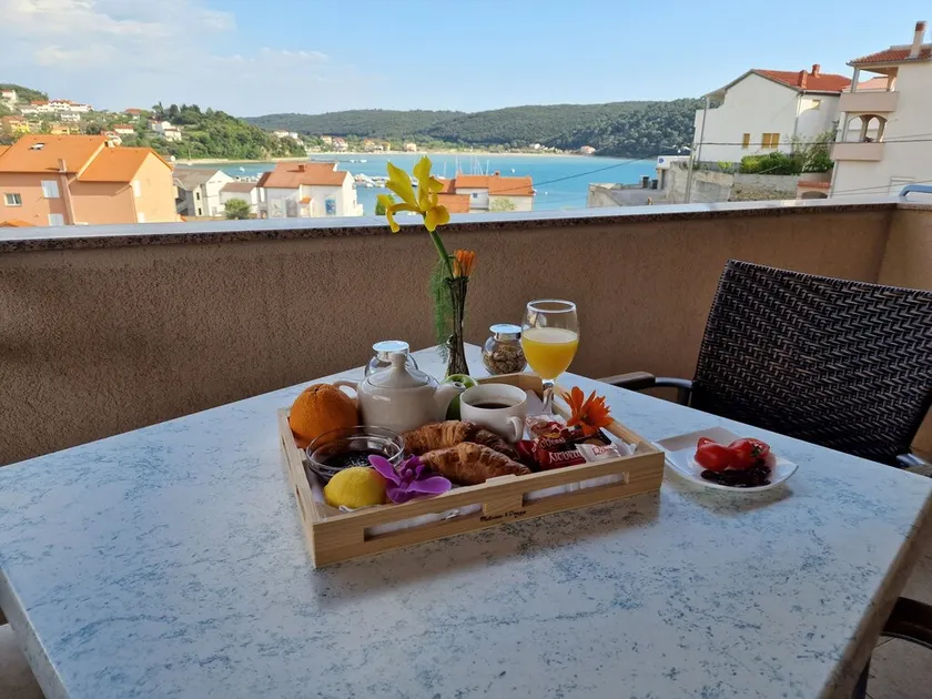 Studio Appartement mit Terrasse und Meerblick Kampor (Rab) (AS-5037-a) - Image 1