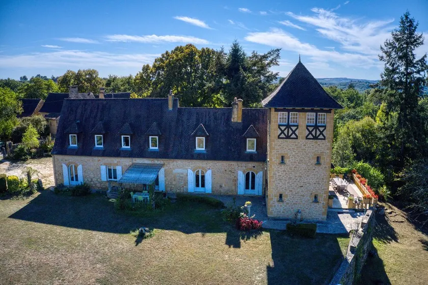 Magnificent Villa on 50 ha overlooking the medieval town of Domme - Image 1
