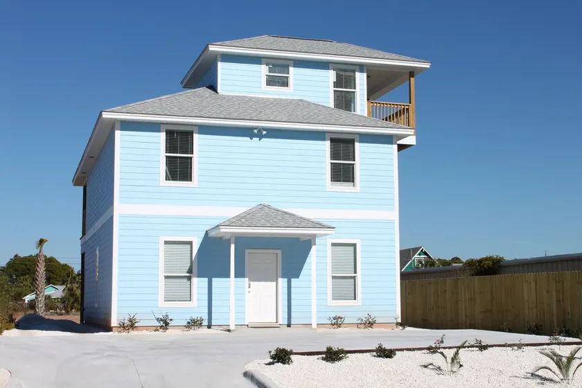 Beach House w / privat pool på Thomas Drive - steg från stranden - Image 1